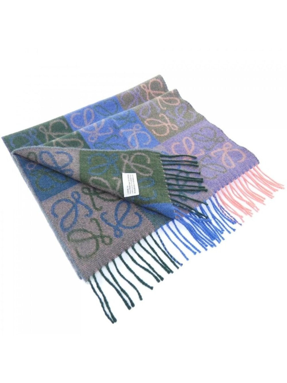 Loewe Scarf Green